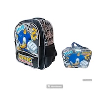 Sonic Okul Çantası 2041 Ve Beslenme Kabı Çok Renkli