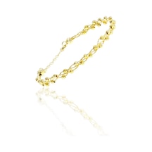 Gümüş Altın Yaldızlı Dorissa Dorica Bilezik Barcode Rose Gold - Gümüş Gümüş Altın Yaldızlı Dorissa Dorica Bilezik Barcode Rose Gold - Gümüş