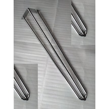 Demontepark Metal Firkete Ayak (Nikel-Krom kaplama)