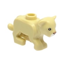 Orjinal Hayvanlar, Yavru Aslan Krem, Aslan Yavrusu, Baby Lion