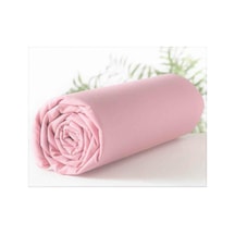 Aslans Ranforce Tek Kişilik Lastikli Kumaş Çarşaf Seti Pembe 100x200 Cm