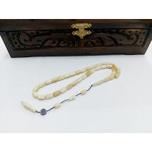 İbrahim Uysal İmzalı Kapsül Kesim Narçıl Tesbih Ölçü: 6 X10