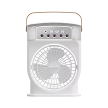 Vtn-86 Şarjlı 600 Ml Su Hazneli Taşınabilir Masaüstü Vanilatör 2000 Mah Pil,