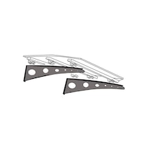 Metal Ayaklı 10 Mm Levhalı Pratik Sundurma 100x200cm Modern Model