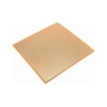 120 120 Mm Delikli Pcb Bakır Plaket Tek Taraflı Delikli Pertinaks Rodevino
