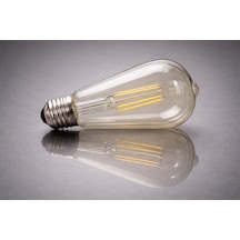 4 Adet Kendal Kes515 Led Rustik Ampul 8w 6500k Beyaz Işık E27 Duy