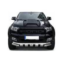 Ford Ranger T6 T7 T8 2012-2022 Shark Ön Tampon Koruma Demiri Krom Off-road Ön Koruma Barı