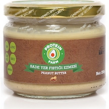 Protein Farm Sade Yer Fıstığı Ezmesi Yerli Üretim 250 G
