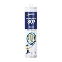 Bostik Silikon 25 Adet 807 Şeffaf Beyaz Renk