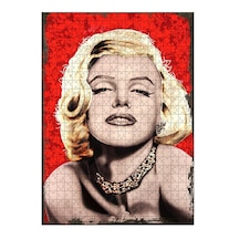 Tablomega Ahşap Mdf Puzzle Yapboz Marilyn Monroe Poster