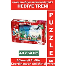 Premium Eğlenceli El Göz Koordinasyon Problem Çözme Beceri Geliştirici Çocuk Puzzle Hediye Treni