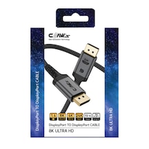 8k Uhd Displayport V1.4 32.4 Gbps / 24k Gold / 8k 60hz-4k 120hz-2k 240hz-fhd 240hz 2m