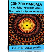 B Serisi - Çok Zor Mandala Kitap Seti (2 Kitap)