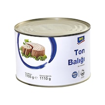 Aro Ton Balık Büfe Tipi 1,7 Kg - İri Parçalı Kendi Yağında Tarı