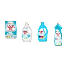 Aquabor Doğal Mineralli 4 Kg Beyaz + Sıvı Beyaz + Sıvı Renkliler + Elde Bulaşık 4 Lü Set