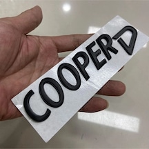 Mini Cooper D Piano Black Bagaj Yazısı 3m 3d Abs
