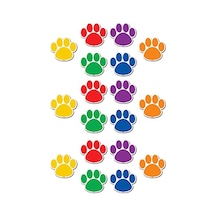 Resources Magnetic Accents Colourful Paw Prints 77207.0 Genel