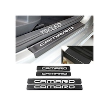 Chevrolet Camaro Karbon Kapı Eşiği Koruma Sticker (4 Adet)