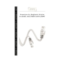 Premium Ev Bağlantı Erişim X-level Xcc7809 Cat6 20mt