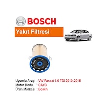 Vw Passat 1.6 Tdı Yakıt Filtresi 2010-2015 (Bosch)402809