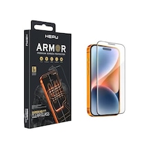 Hepu Armor Premium Apple Iphone Ekran Koruyucu 9h İphone 17/iphone/16 İphone 15/iphone 14/13/12/11 Tüm Modeller İçin Hd Ekran Koruyucu Darbelere Karşı Dayanıklı Temperli Cam Iphone 11/xr 50 x 22