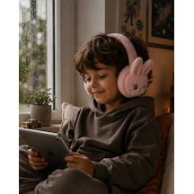 Bluetooth 5.3 Peluş Kulaklık Kablosuz Mikrofonlu Tf Kart Girişli Model Diğer