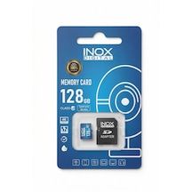 Inox 128 Gb Micro Sd Hafıza Kartı Class 10 Güvenlik Ve Araç Kamerası Uyumlu Yüksek Hızlı Bellek