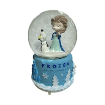 Frozen Olaf Müzikli Işıklı Püskürtmeli Büyük Boy Kar Küresi
