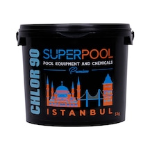 SPP Superpool Superchlor 90 Toz Klor 90 GR Premium Black Edition 5-10-25 KG Havuz Kimyasalı