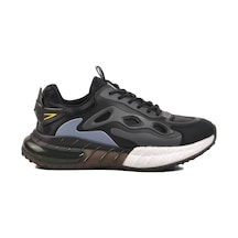 Siyah Hafif Air Taban Erkek Spor Ayakkabı 24k527-1 M Siyah