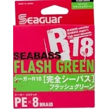 Seaguar Flash Green Pe 8 Örgü Spin İp Misina 150mt Açık Yeşil 0.8 Pe
