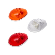 Ahmet Otomotiv Mini Marker Beyaz Tepe Lamba Ledli Universal 12v-24v
