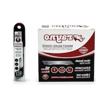 Maket Bıçağı Yedeği, 18 Mm Keskin Uç Ve 10 Adet Paket Seçeneği