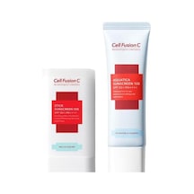 Cell Fusion C Aquatica Tüm Cilt Tipleri Için Yüksek Koruyucu Güneş Kremi Ve Stick Güneş Kremi Seti 0