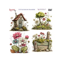 Ütü İle Rub On Transfer Kağıdı 30x30cm Rb-336