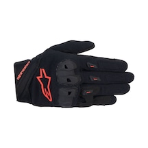 Alpinestars Stella Sp X 1 Korumalı Kadın Motosiklet Eldiveni Siyah Kırmızı