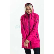 T Rain Pu Raincoat L Beden Pembe Kadınyağmurluk Pembe