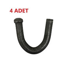 Kasa Bağlantı Ekipmanları Kanca Yuvarlağı 4 Adet - 10 MM