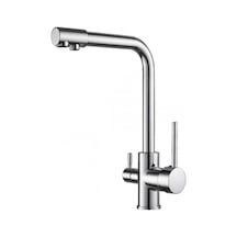 Aqua Bella 3 Yollu Lüx Arıtma Bataryası Krom