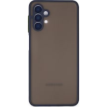 Newface Samsung Uyumlu Galaxy A04s Kılıf Montreal Silikon Kapak - Lacivert Lacivert