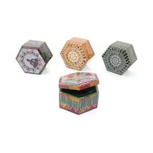 Obsidian Taşı Kutu Model 6