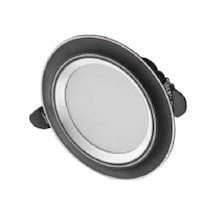 Ct-5258 6w Zebra Led Armatür Siyah-krom-12adet 3 Renk Cata Krom - Siyah