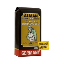 Alman Siyah Yaprak Çay 500g Bergamot Aromalı İnce Yapraklı Çay