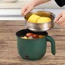 Ankatek Suntek Mini Güveç Yapışmaz Erişte Ocak, Pratik Küçük Elektrikli Tava - Altın