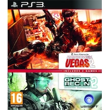 Tom Clancy's Rainbow Six Vegas 2 + Ghost Recon Advanced Warfighter 2 PS3 Oyun