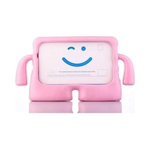 Çocuklar İçin Kılıf Ağır Hizmet Darbeye Dayanıklı Kılıf Çocuklara Dayanıklı Koruyucu Çocuk Kılıfı Standlı Toz Pembe, A9 Plus X210/tab S9 X710/s9 Fe X510/t870