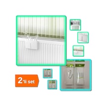 2 Adet Set Hava Nemlendirici Kalorifer Suluğu + Göstergeli Kalorifer Nemlendirici - 2li Set T8lz2p Ç Diğer