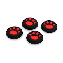 Microsoft Xbox One Analog Koruyucu Silikon Pad-Kırmızı Pati