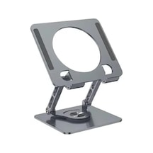 360 Derece Dönebilir Laptop Ve Tablet Standı - Paslanmaz Çelik