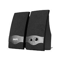 Snopy Sn-84 3W Rms 1+1 Siyah Usb Hoparlör Siyah